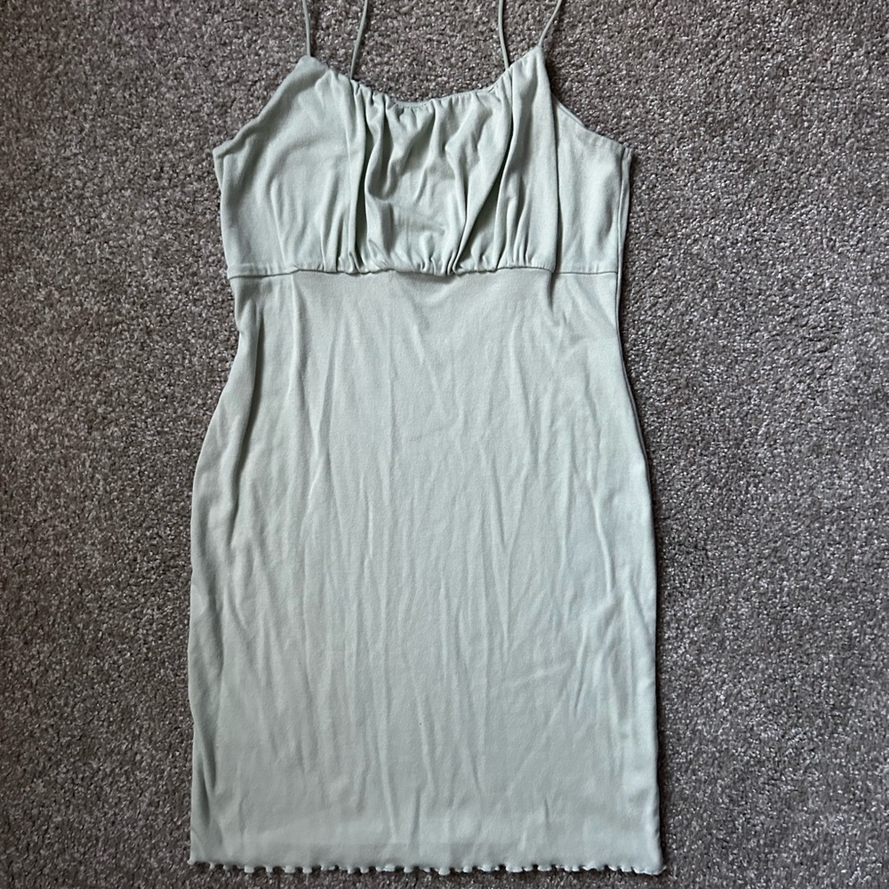 Mint Green Spaghetti Strap Dress